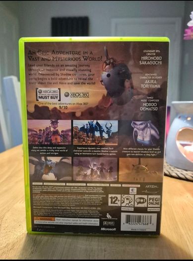 Blue Dragon Xbox 360 PAL CIB complete 3 discs with manual
