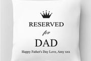 Personalised Cushion Cover for fathers day great gift present idea for dad