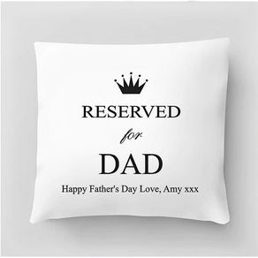 Personalised Cushion Cover for fathers day great gift present idea for dad