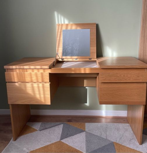 Dressing  table with mirror and drawers