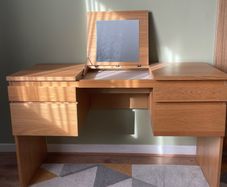 Dressing  table with mirror and drawers