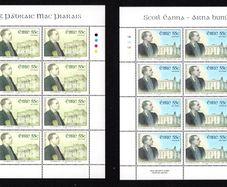 2008 Ireland Centenary of the Opening of Scoil Eanna by Padraig Pearse Commemorative Stamps Sheetlet Plate 1A1A1A1A Mint Never Hinged (MNH)