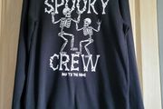F&amp;F Spooky crew black sweatshirt S NEW