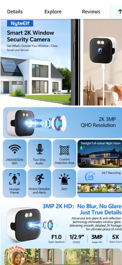 Cctv.     Ai Window Camera