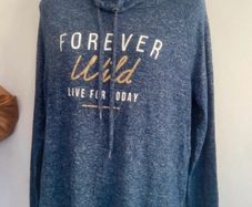Forever wild hoodie size 12
