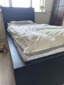 IKEA Malm Single Bed + Mattress