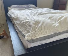 IKEA Malm Single Bed + Mattress