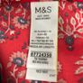 M&S skirt red mix size UK 14 - New with tags Image 3