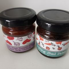 2 x mini chutney, new