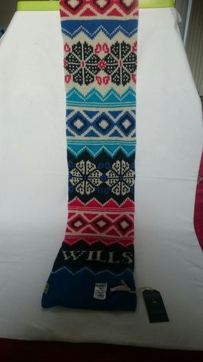 NEW: Jack Wills 80% Lambswool Scarf - Brand New with Tags