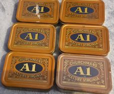 Tobacciana collectable A1tin and contents