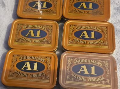 Tobacciana collectable A1tin and contents