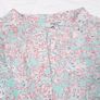 JD Williams Pastel Cyan Blue Floral Metallic Sparkly Tiered Midi Dress 14UK/42EU Image 2