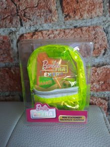 barbie mini sationary backpack surprise keycharm