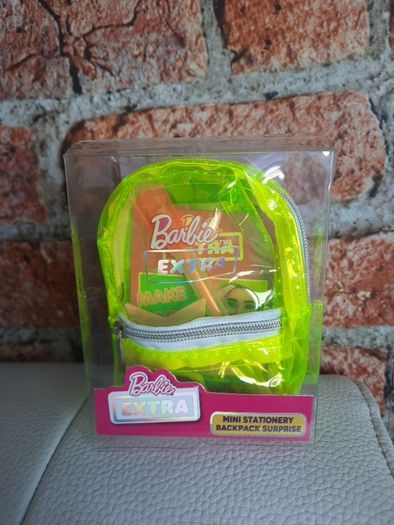 barbie mini sationary backpack surprise keycharm