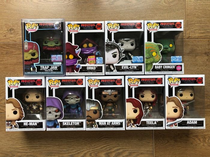 Funko Masters of the Universe Complete Set (10 Funko Pops!)