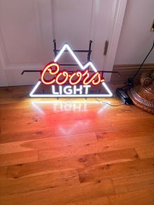 Coors Neon Sign.