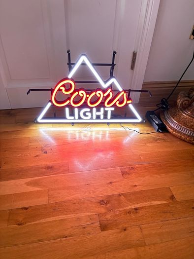 Coors Neon Sign.
