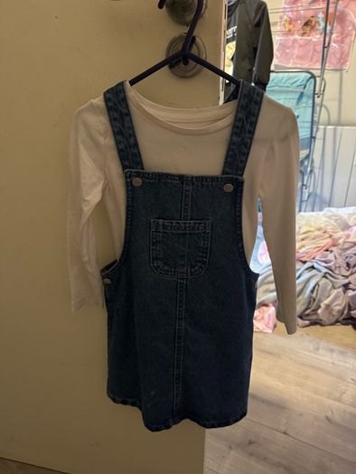 girls denim dress