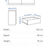 Chest of 6 drawers Image 2