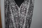 Happy D. by Damart animal print cardigan Perfect condition size UK22/24 EU50/52 Postage included