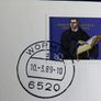 Martin Luther vintage coin cover 1983 stamp 5 Deutsche Mark Martin Luther. Image 3