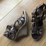 Ladies Clarks Wedge Sandals Image 2