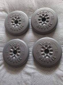 York Barbell Weights x 8