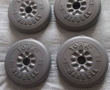 York Barbell Weights x 4