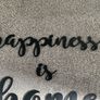 'Happiness is Home Made' Black Wall Sign Image 2