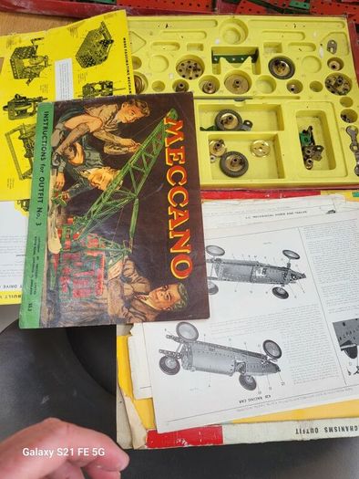 Vintage 1950's Meccanno sets