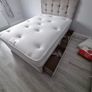 Double, Small double bed with mattress Image 6