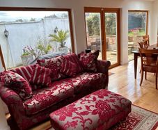 Beautiful Sofa and foot rest