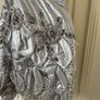 BNWT -  Silver/Blue hand beaded occasion Dress (10-12) Image 10