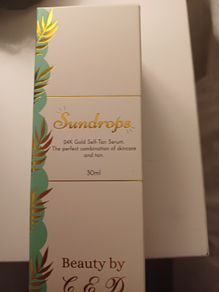 Tanning drops