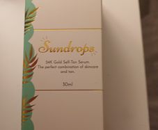 Tanning drops