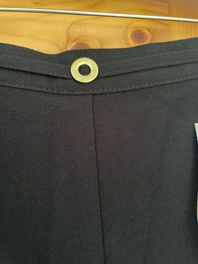 M&S black trousers short plus size