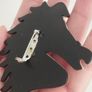 Vintage horse head brooch. Image 5