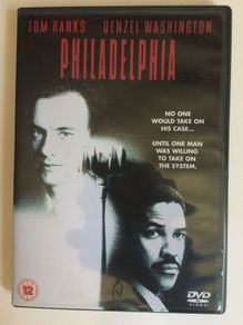 Philadelphia [1993] Tom Hanks & Denzel Washington [Movie DVD] Academy Award Winner
