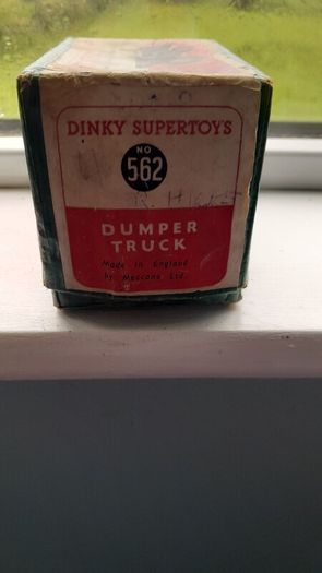 Dinky Dumper truck with original box