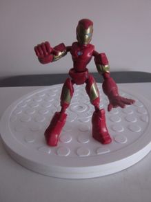 Marvel Avengers Iron Man Bend and Flex Hasbro 6" Bendy Action Figure  2019