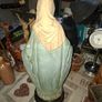 Vintage Virgin Mary Statue Our Lady of Grace and St. Joseph with Christ Child Statue, PRICE IS FOR 1 ONLY Image 5