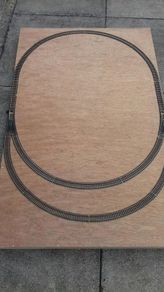 Small railway track on baseboard( Reduced ) 45 euro