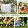 Walk-In Polytunnel Greenhouse 3.5 x 2 x 2 m Image 5