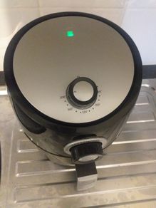 Air fryer - black and silver
