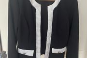 Shein bland and white women's blazer size 12/14