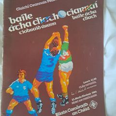 2 X All-Ireland Final GAA Programmes - 1982 & 1984