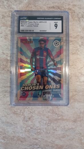 2023-24 Topps Merlin UEFA Merlin's Chosen Ones Lamine Yamal (Rookie Card)