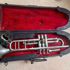 Trumpet - Antique Couesnon Paris Monopole Bb/C Trumpet