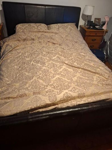 King Size Bed and mattress